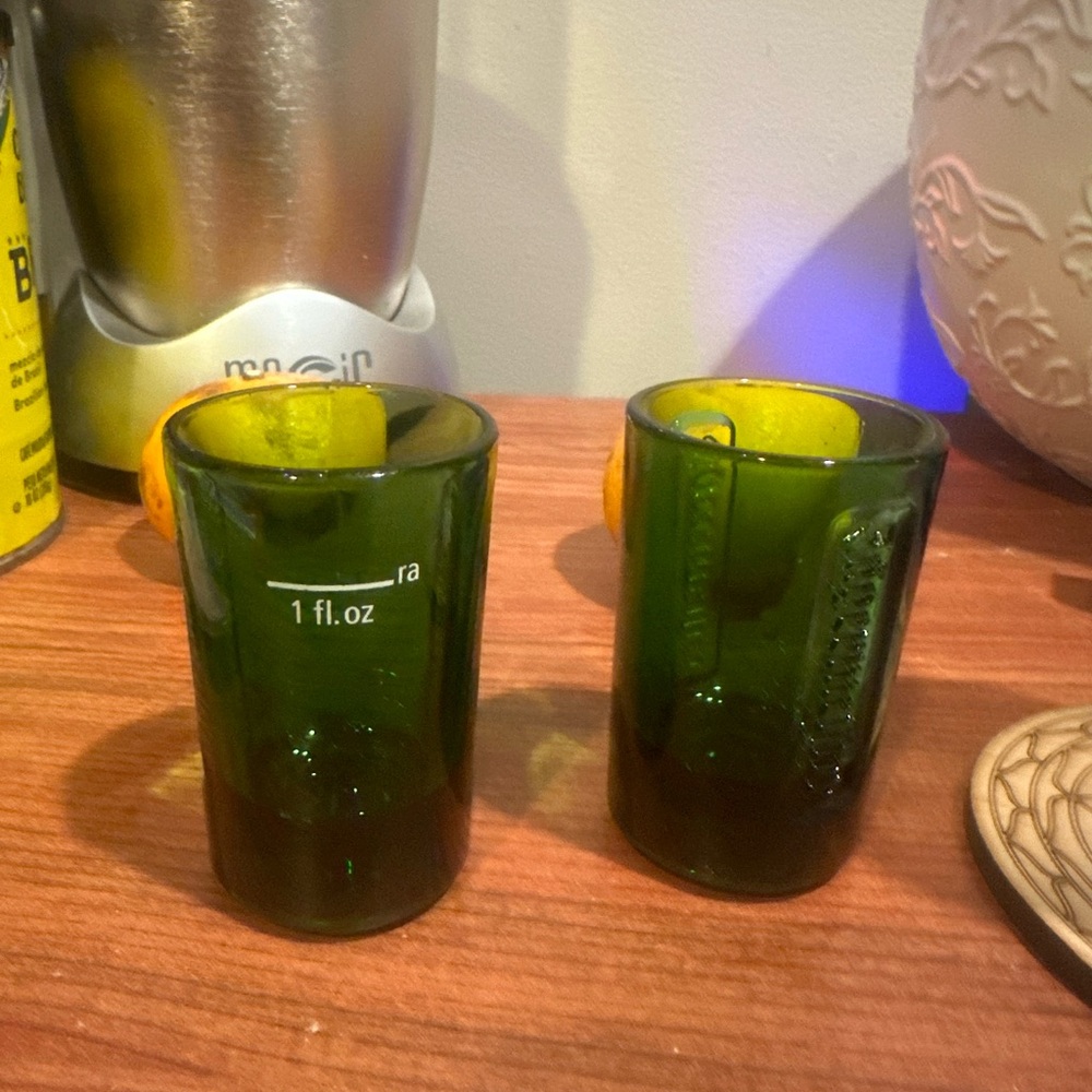Jaeger shot glasses